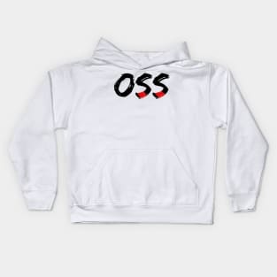 oss jiu jitsu black belts Kids Hoodie